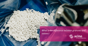 what is the difference between granules and tablets 