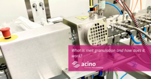 what is melt granulation and how does it work?